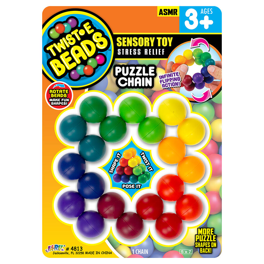 25 CARDS: Twist-E-Beads Puzzle Chain