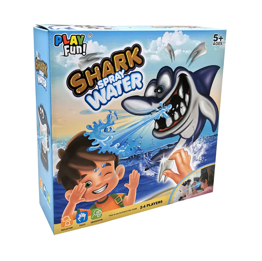 55 CARDS: Playfun Shark Spray Water Family