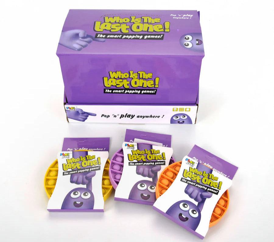 12 CARDS: Playfun Who is the last one: The smart popping game