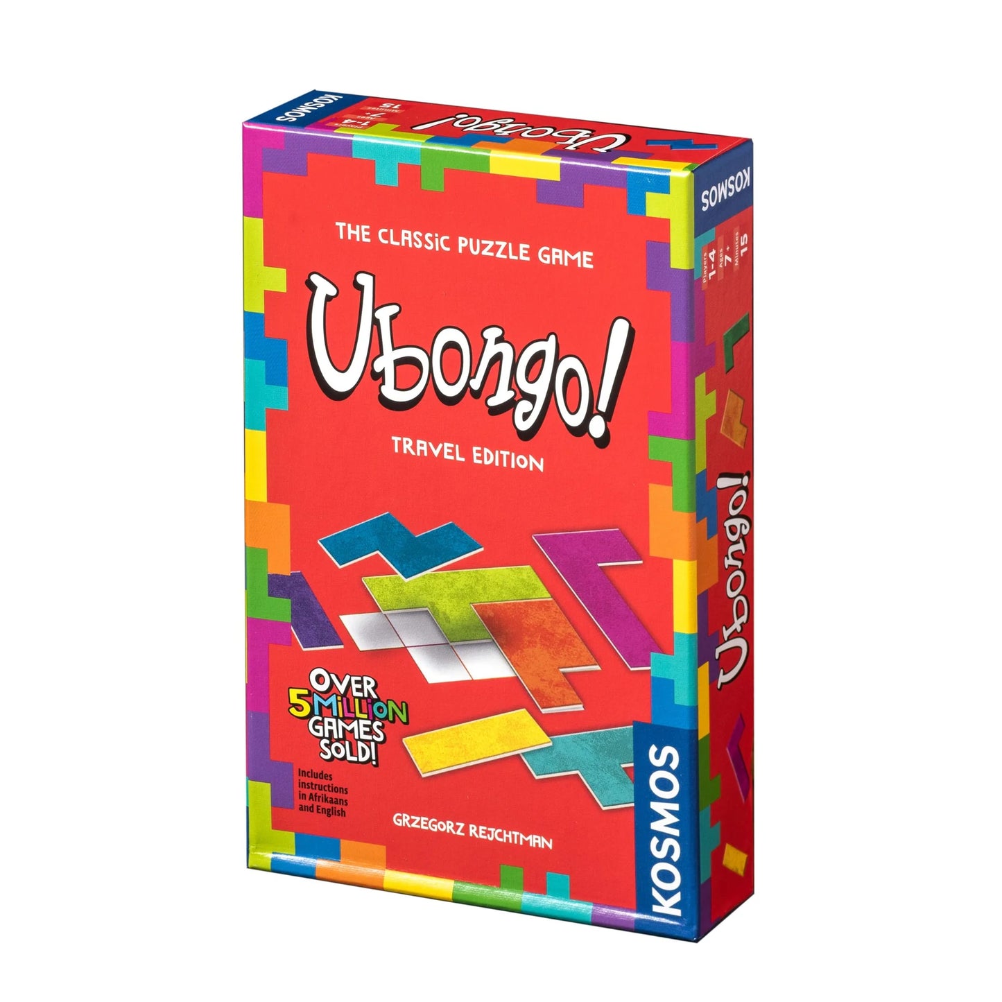 80 CARDS: Ubongo! The Classic Puzzle Game Travel Edition