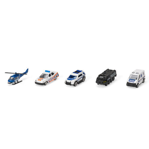 100 CARDS: 5 Pack City Die-Cast Vehicles