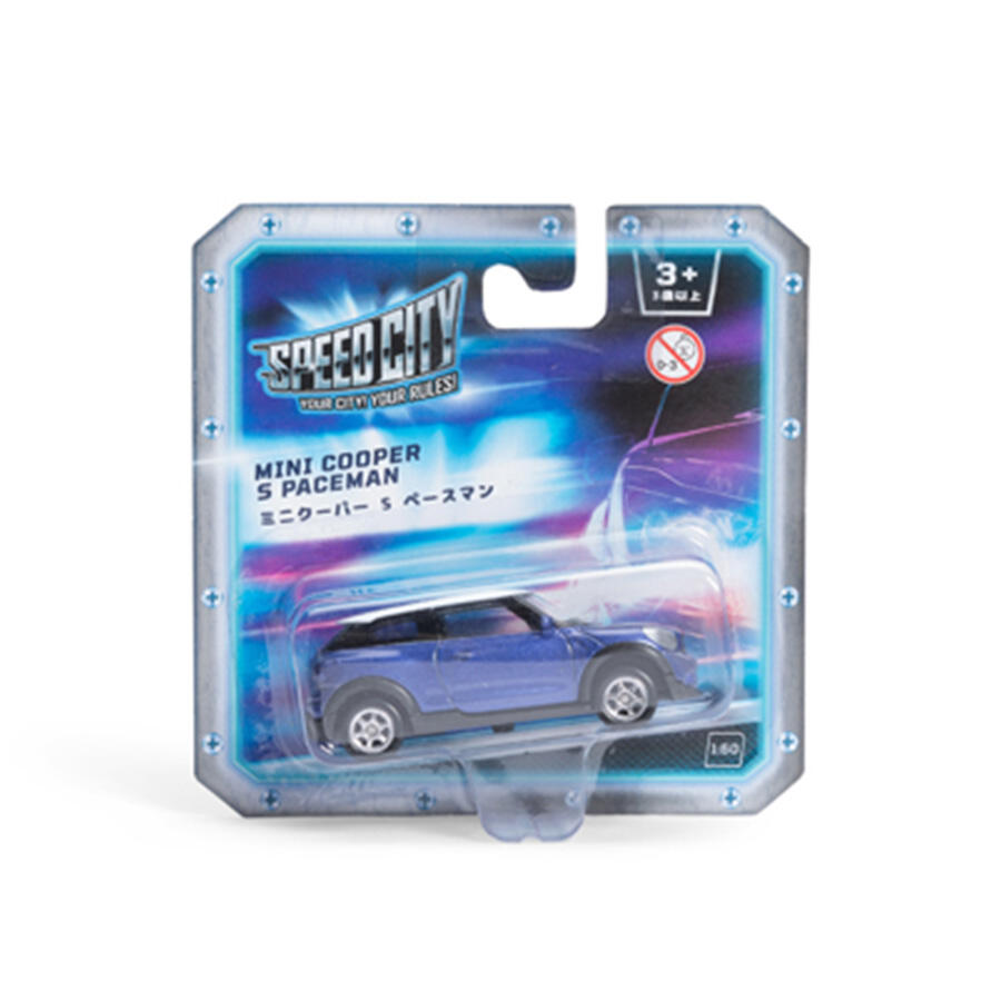 10 CARDS: Speed City Die Cast Vehicle