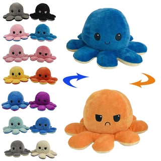 50 CARDS: Reversible Bipolar Octopus Doll Toy