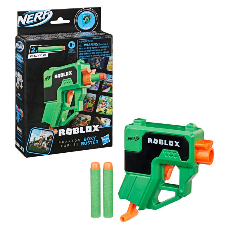 70 CARDS: Nerf Roblox Phantom Forces: Boxy Buster Dart Blaster