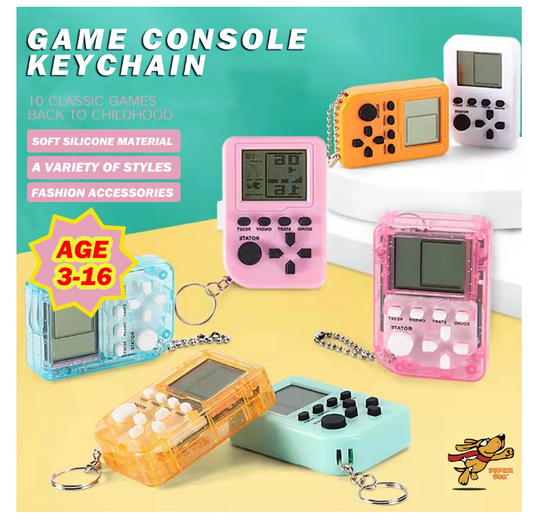 20 CARDS: Ultra Mini Game Console Key Chain