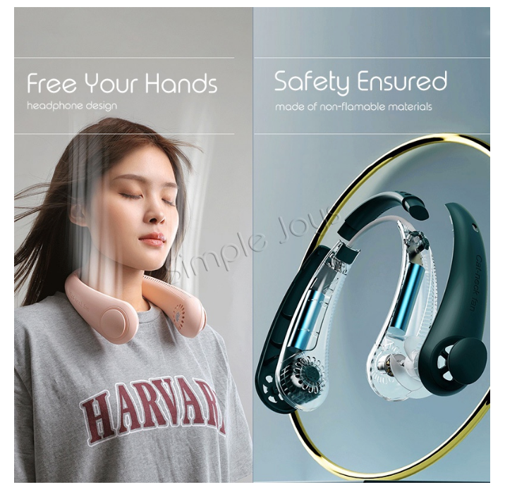 40 CARDS: Portable Neck Fan