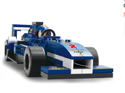 24 CARDS: F1 Racing Car Model Building Blocks