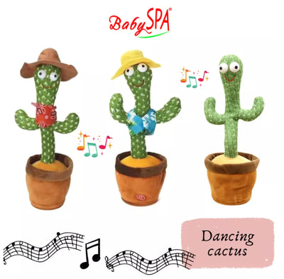25 CARDS: Dancing Cactus with USB Charger