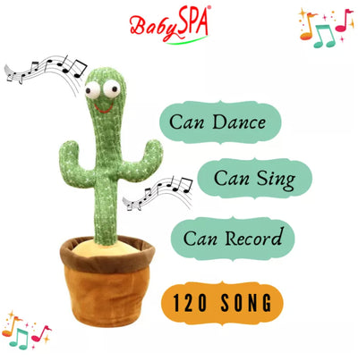 25 CARDS: Dancing Cactus with USB Charger