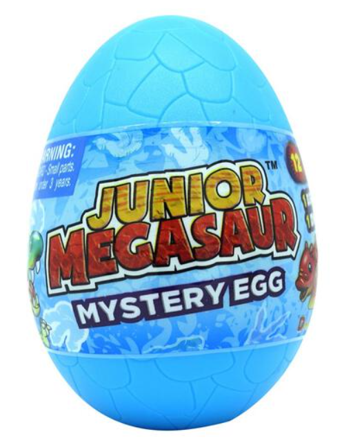 25 CARDS: Junior Megasaur Egg Collectables Dinosaurs