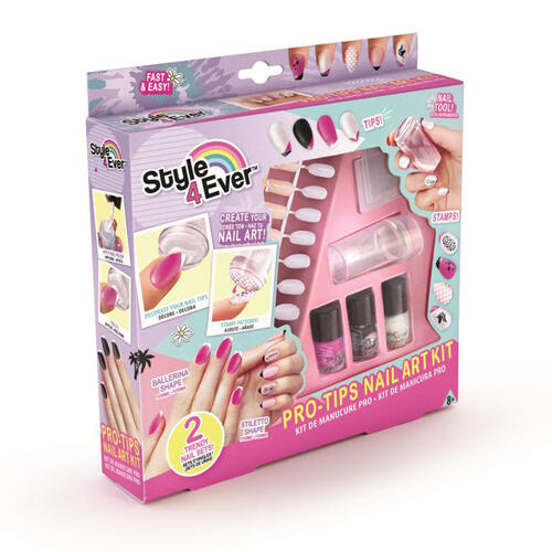 70 CARDS: Style 4 Ever Pro Tips Nail Art Kit