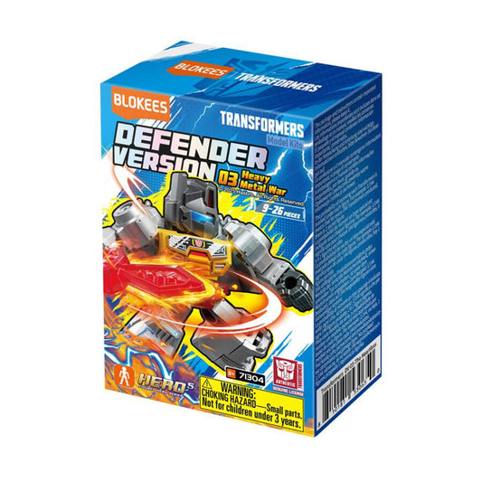 20 CARDS: Blokees Transformers GVD03 Heavy Metal War