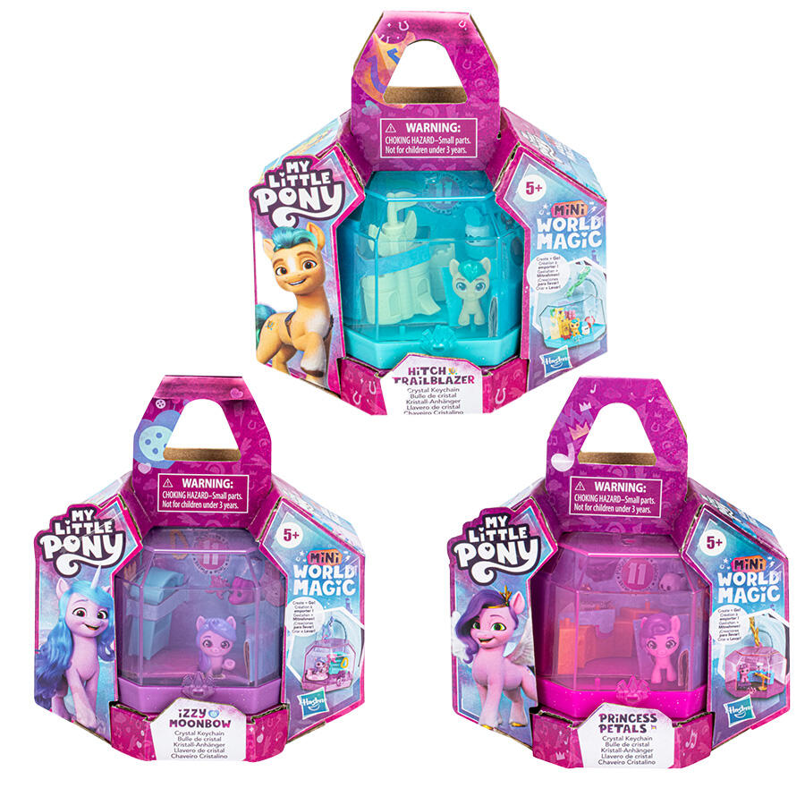 50 CARDS: My Little Pony Mini World Magic Crystal Keychains