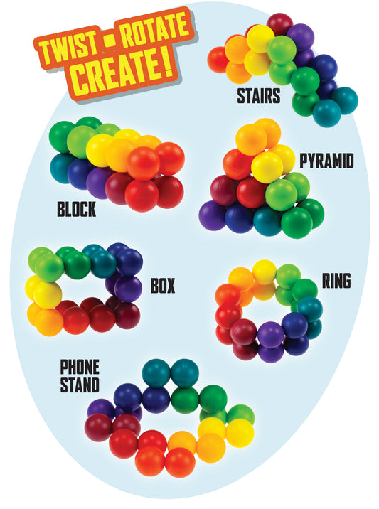 25 CARDS: Twist-E-Beads Puzzle Chain