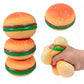 10 CARDS: Hamburger Squishy Toy