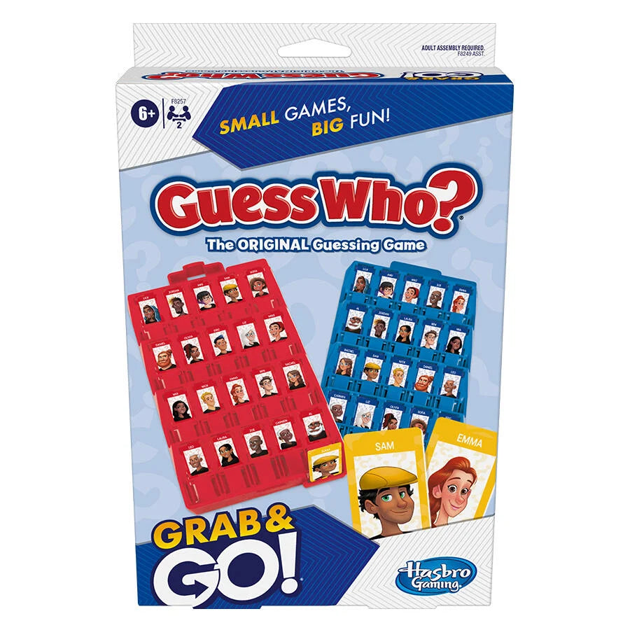 110 CARDS: Guess Who Grab And Go