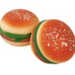 10 CARDS: Hamburger Squishy Toy