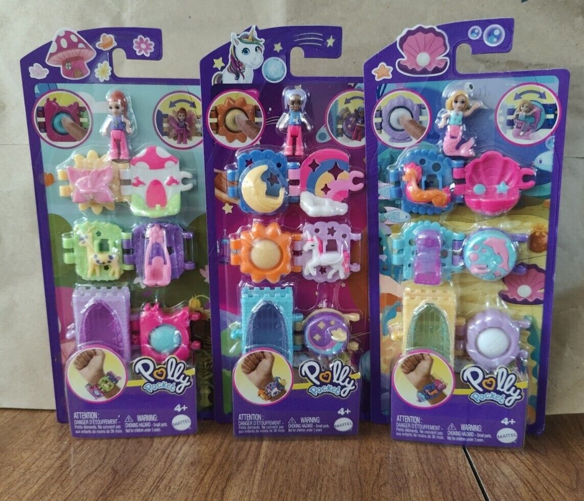 38 CARDS: Polly Pocket Bracelets