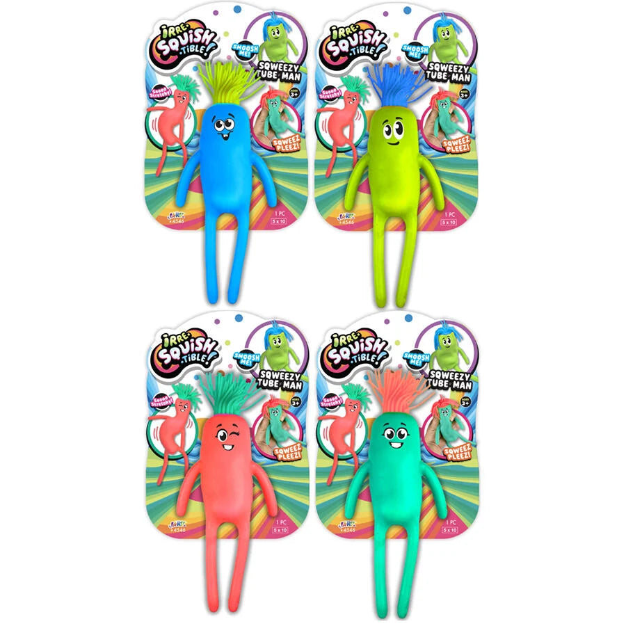 35 CARDS: Squishy Tube Man