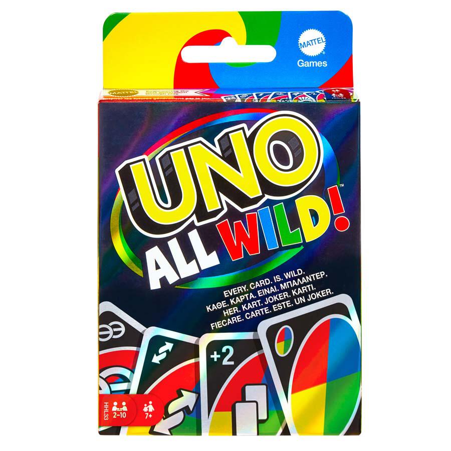 25 CARDS: Uno All Wild