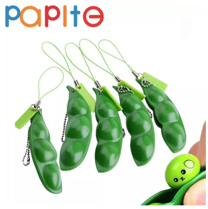 10 CARDS: 5pcs Pea Popper Pop It Fidget Toy