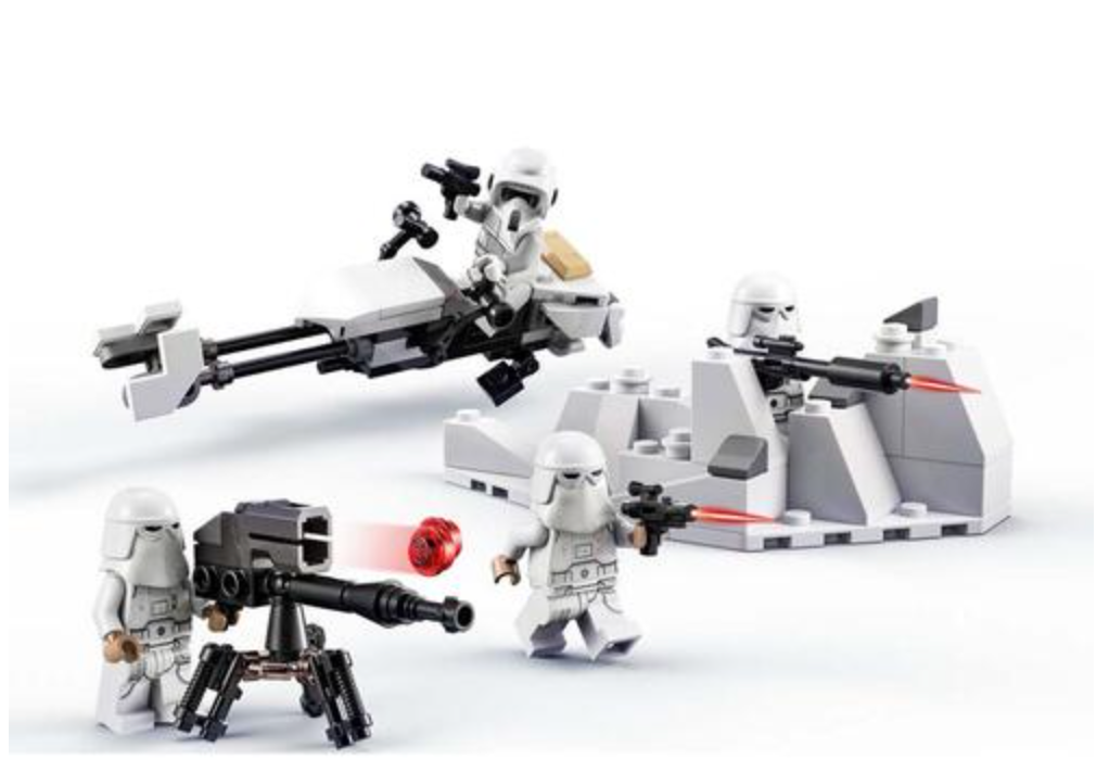 50 CARDS: LEGO Star Wars Snowtrooper Battle Pack 75320