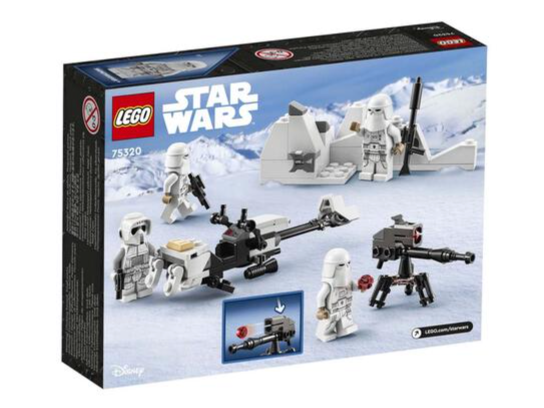 50 CARDS: LEGO Star Wars Snowtrooper Battle Pack 75320