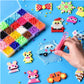 25 CARDS: 24 Colours 2400PCS AquaBeads Water Spray Magic DIY Puzzle Set
