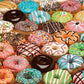 50 CARDS: Doughnuts 1000 Piece Jigsaw Puzzle